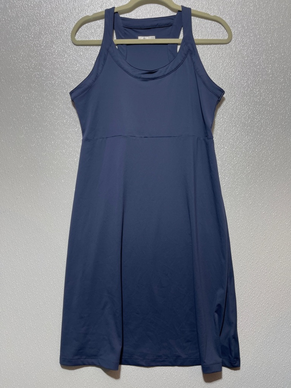 2/$40 Columbia Navy Sleeveless Midi Dress Athletic A line